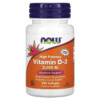 NOW Foods Vitamin D-3 50 mcg (2.000 IU) 240 Softgels 733739003775