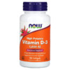 NOW Foods Vitamin D-3 High Potency 1.000 IU 180 Softgels 733739003652
