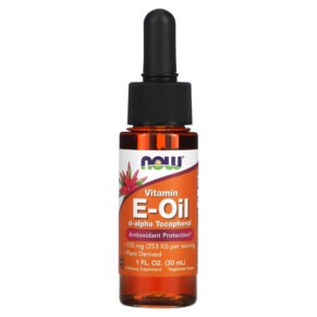 NOW Foods Vitamin E-Oil Antioxidant Protection 1 fl oz (30 ml) 733739009203