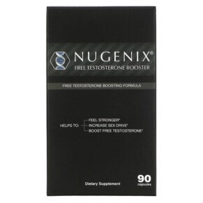 Nugenix Free Testosterone Booster 90 Capsules 855710002093