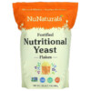 NuNaturals Fortified Nutritional Yeast Flakes 24 oz (680 g) 739223009834