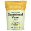 NuNaturals Non-Fortified Nutritional Yeast Flakes 24 oz (680 g) 739223009841
