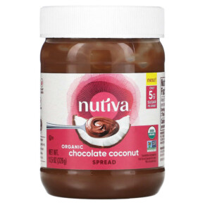 Nutiva Organic Chocolate Coconut Spread 11.5 oz (326 g) 692752113765