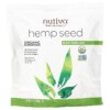 Nutiva Organic Superfood Raw Shelled Hempseed 3 lbs (1.36 kg) 692752100031