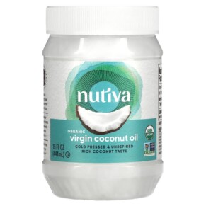 Nutiva Organic Virgin Coconut Oil 15 fl oz (444 ml) 692752200014