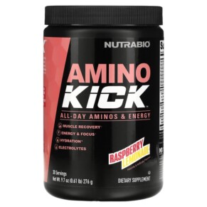 Nutrabio Labs Amino Kick Raspberry Lemonade 0.61 lb (276 g) 649908217907