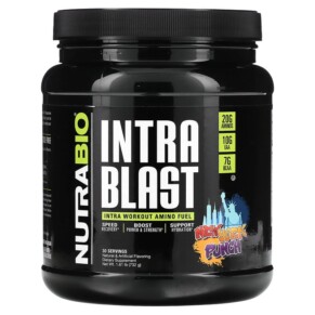 Nutrabio Labs Intra Blast Intra Workout Muscle Fuel New York Punch 1.61 lb (732 g) 649908526702