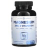 NutraChamps Magnesium Zinc & Vitamin D3 120 Veggie Capsules 621983990494