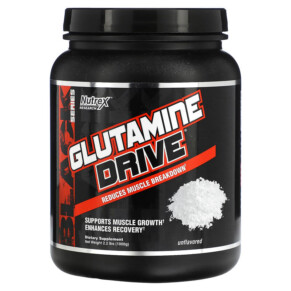 Nutrex Research Glutamine Drive Unflavored 2.2 lbs (1.000 g) 853237000974