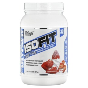 Nutrex Research Isofit Strawberries & Cream 2.2 lbs (978 g) 853237000837
