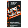 Nutrex Research LIPO-6 Black Thyrolean Fat Loss Support 60 Capsules 850026029123