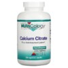 Nutricology Calcium Citrate 180 Vegetarian Capsules 713947502307