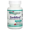 Nutricology ZenMind 60 Vegetarian Capsules 713947547001