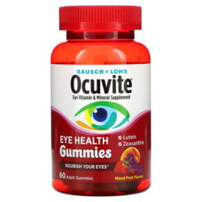 Ocuvite Eye Health Gummies Mixed Fruit 60 Adult Gummies 324208602607
