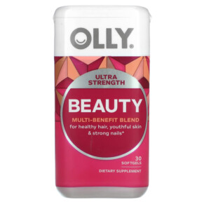 OLLY Beauty Multi-Benefit Blend Ultra Strength 30 Softgels 840160201127