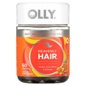 OLLY Heavenly Hair Tropical Citrus 60 Gummies 850004462539