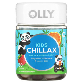 OLLY Kids Chillax Sunny Sherbet 50 Gummies 840160200816