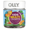 OLLY Kids Multi + Probiotic Yum Berry Punch 70 Gummies 858158005039