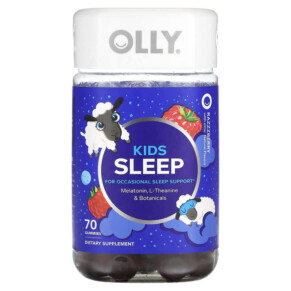 OLLY Kids Sleep Razzzberry 70 Gummies 840160200618