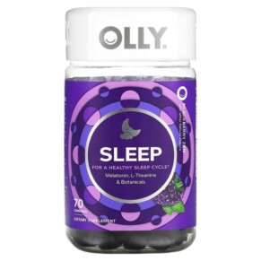 OLLY Sleep Blackberry Zen 70 Gummies 852933008024