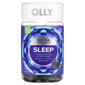 OLLY Sleep Blackberry Zen 70 Gummies 840160200625
