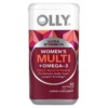 OLLY Women's Multi + Omega-3 Daily Multivitamin Ultra Strength 60 Softgels 850004462645