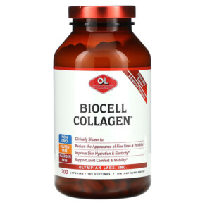 Olympian Labs BioCell Collagen 300 Capsules 710013030498
