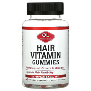 Olympian Labs Hair Vitamin Gummies 60 Gummies 710013912046