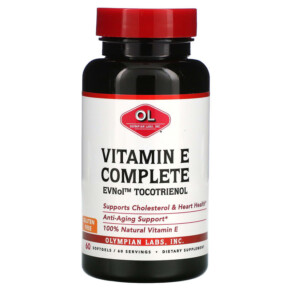 Olympian Labs Vitamin E Complete 60 Softgels 710013030276