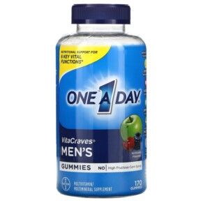 One-A-Day Men's VitaCraves Multivitamin/Multimineral Supplement 170 Gummies 016500581680