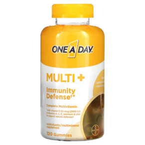 One-A-Day Multi+ Immunity Defense 120 Gummies 016500596509