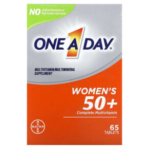 One-A-Day Women’s 50+ Complete Multivitamin 65 Tablets 016500587033