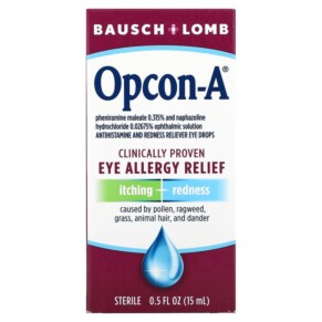Opcon-A Clinically Proven Eye Allergy Relief 0.5 fl oz (15 ml) 310119020906