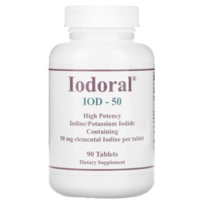 Optimox Corporation Iodoral 50 mg 90 Tablets 350520015047