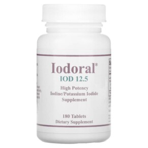 Optimox Corporation Iodoral IOD 12.5 180 Tablets 350520015023