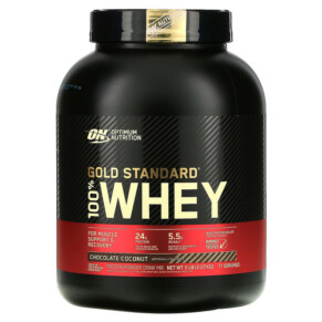 Optimum Nutrition Gold Standard 100% Whey Chocolate Coconut 5 lb (2.27 kg) 748927027068