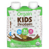 Orgain Kids Protein Organic Nutritional Shake Chocolate 4 Pack 8.25 fl oz (244 ml) Each 851770003117