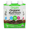 Orgain Organic Nutrition Nutritional Shake Creamy Chocolate Fudge 4 Pack 11 fl oz Each 860547000051