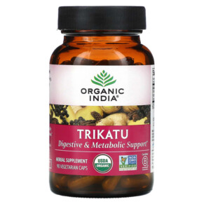 Organic India Trikatu 90 Vegetarian Caps 851469000274