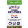 Paradise Herbs Earth's Blend One Daily Superfood Multi-Vitamin with Iron 30 Vegetarian Capsules 601944778286