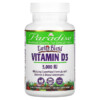 Paradise Herbs Earth's Blend Vitamin D3 5.000 IU 90 Vegetarian Capsules 601944778682