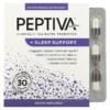 Peptiva Clinically Validated Probiotics + Sleep Support 30 Vegetarian Capsules 855710002512