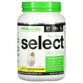 PEScience Vegan Series Select Protein Peanut Butter Delight 29.5 oz (837 g) 040232426520
