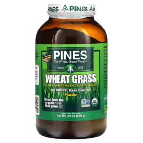 Pines International Wheat Grass Powder 24 oz (680 g) 043952000414
