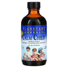 Planetary Herbals Calm Child Herbal Syrup 4 fl oz (118.28 ml) 021078101192