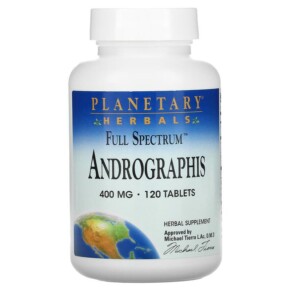 Planetary Herbals Full Spectrum Andrographis 400 mg 120 Tablets 021078104889