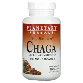 Planetary Herbals Full Spectrum Chaga 1.000 mg 120 Tablets 021078106678
