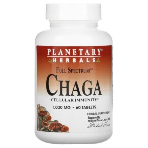 Planetary Herbals Full Spectrum Chaga 1.000 mg 60 Tablets 021078106661