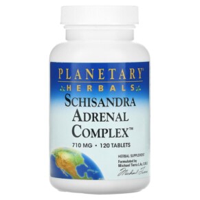 Planetary Herbals Schisandra Adrenal Complex 710 mg 120 Tablets 021078101567