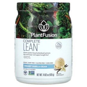 PlantFusion Complete Lean Creamy Vanilla Bean 14.82 oz (420 g) 890985001211
